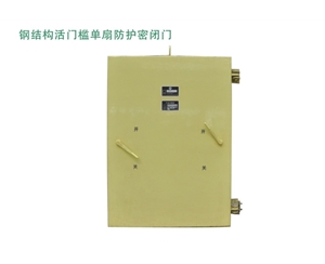 福建钢结构活门槛单扇防护密闭门